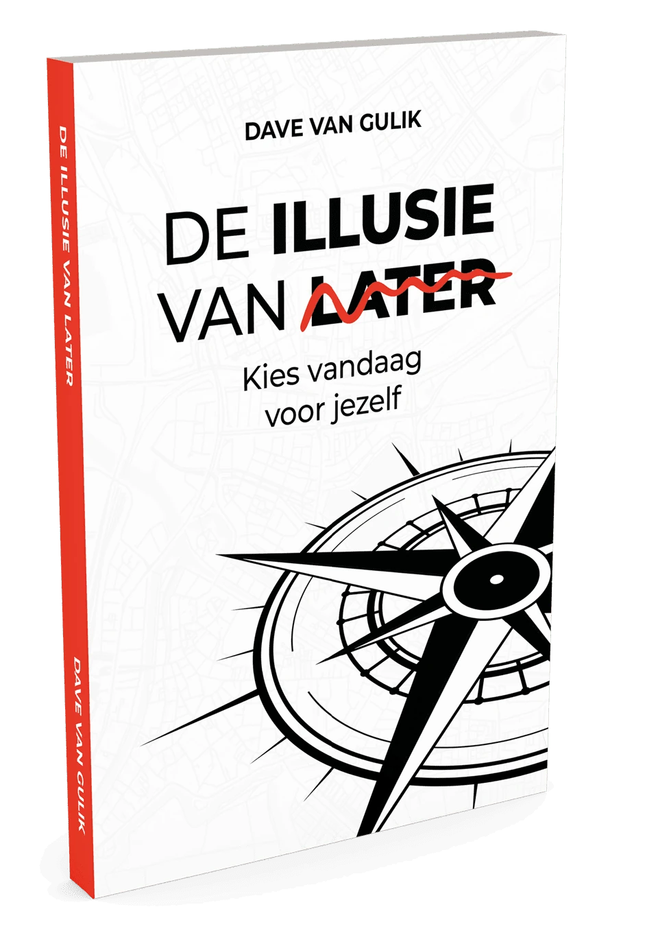 Het boek De Illusie van Later van Dave van Gulik